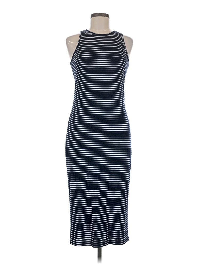 Pre-owned Marine Layer Casual Dress In Blue