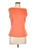 Halogen Orange Sleeveless Top Size L - photo 1
