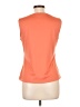 Halogen Orange Sleeveless Top Size L - photo 2