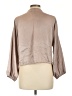 Jon & Anna 100% Polyester Tan 3/4 Sleeve Blouse Size L - photo 2