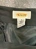 Talbots 100% Wool Solid Black Wool Skirt Size 6 - photo 4