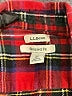 L.L.Bean 100% Cotton Plaid Red Long Sleeve Button-Down Shirt Size L - photo 7