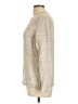 Vince. Metallic Tan Pullover Sweater Size L - photo 5