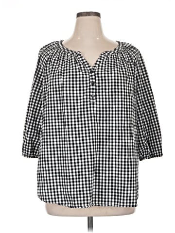 Catherines 3/4 Sleeve Blouse (view 1)