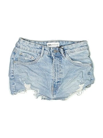 Zara Denim Shorts (view 1)