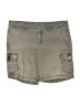 Eddie Bauer Gray Brown Cargo Shorts Size 8 - photo 1