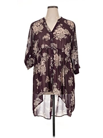 Torrid 3/4 Sleeve Blouse (view 1)