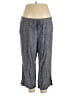 Westbound Chevron-herringbone Gray Casual Pants Size XL - photo 1