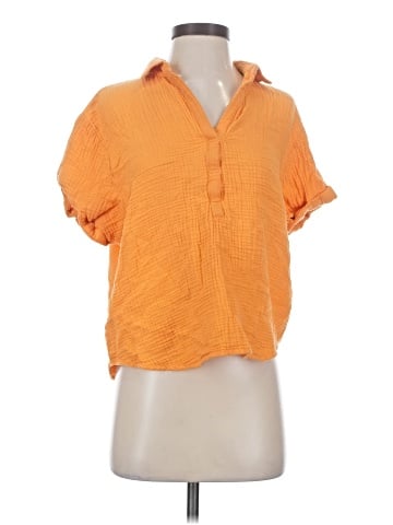 Magaschoni Short Sleeve Blouse (view 1)