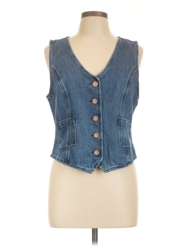Marine Layer Denim Vest (view 1)