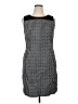 Talbots Houndstooth Black Cocktail Dress Size 14 - photo 1