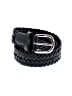 Unbranded 100% Leather Black Leather Belt Size XS - Med - photo 1