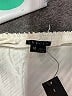 Theory 100% Silk Chevron-herringbone Silver Silk Skirt Size 10 - photo 4