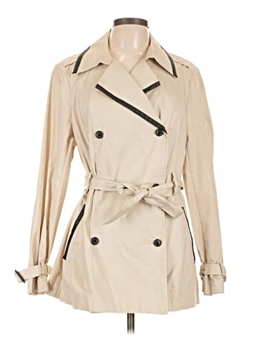 Dana Buchman Trenchcoat (view 1)