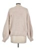 Zara 100% Polyester Solid Tan Turtleneck Sweater Size M - photo 2