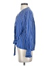 Rag & Bone 100% Silk Blue Long Sleeve Silk Top Size XXS - photo 5