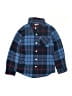 Levi's Plaid Blue Long Sleeve Button-Down Shirt Size 5 - 6 - photo 1