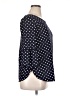 Green Envelope Polka Dots Blue 3/4 Sleeve Blouse Size 1X - photo 4