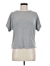 Alya Gray Short Sleeve Top Size M - photo 1