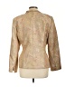 Le Suit 100% Polyester Paisley Gold Blazer Size 12 - photo 2