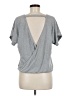 Alya Gray Short Sleeve Top Size M - photo 2