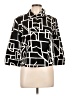 Joseph Ribkoff Graphic Black Jacket Size L (estimated) - photo 1