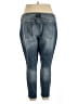 Vigoss Solid Blue Jeans Size 18 - photo 2