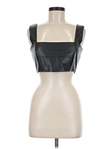 Zara W&B Collection Sleeveless Top (view 1)