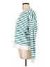 J.Crew 100% Cotton Stripes Teal Pullover Sweater Size L - photo 5