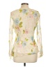Chadwicks 100% Silk Ivory Long Sleeve Silk Top Size 10 - photo 2