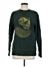 Merona 100% Cotton Print Green Sweatshirt Size M - photo 1