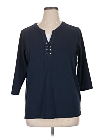 Cj Banks 3/4 Sleeve T-Shirt (view 1)