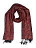 Unbranded Paisley Burgundy Scarf One size - photo 1