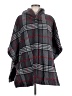 Weatherproof 100% Polyester Gray Poncho One size - photo 1