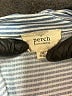 Perch by Blu Pepper 100% Polyester Stripes Blue Long Sleeve Blouse Size 1X - photo 7