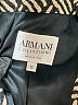 Armani Collezioni Chevron-herringbone Gold Blazer Size 12 - photo 6