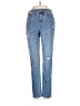 CALVIN KLEIN JEANS Hearts Blue Jeans Size 26 waist - photo 1