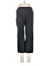 Lux Solid Gray Casual Pants Size S - photo 2
