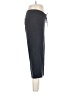 Lux Solid Gray Casual Pants Size S - photo 4