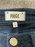 Paige Chevron-herringbone Blue Jeans Size 27 waist - photo 7