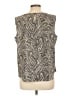 Talbots Outlet Gray Sleeveless Blouse Size L - photo 2