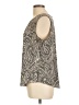 Talbots Outlet Gray Sleeveless Blouse Size L - photo 5