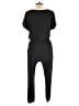 Socialite Solid Black Jumpsuit Size L - photo 2