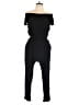 Beachgold Solid Black Jumpsuit Size L - photo 1