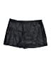 Peach 100% Rayon Metallic Black Skort Size L - photo 1