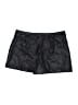 Peach 100% Rayon Metallic Black Skort Size L - photo 2