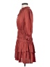 Maje 100% Polyester Burgundy Cocktail Dress Size EU (FR) 36 / US 4 - photo 5