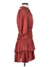 Maje 100% Polyester Burgundy Cocktail Dress Size EU (FR) 36 / US 4 - photo 4