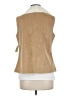 Relativity 100% Polyester Ivory Faux Fur Vest Size M - photo 2