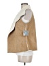 Relativity 100% Polyester Ivory Faux Fur Vest Size M - photo 5